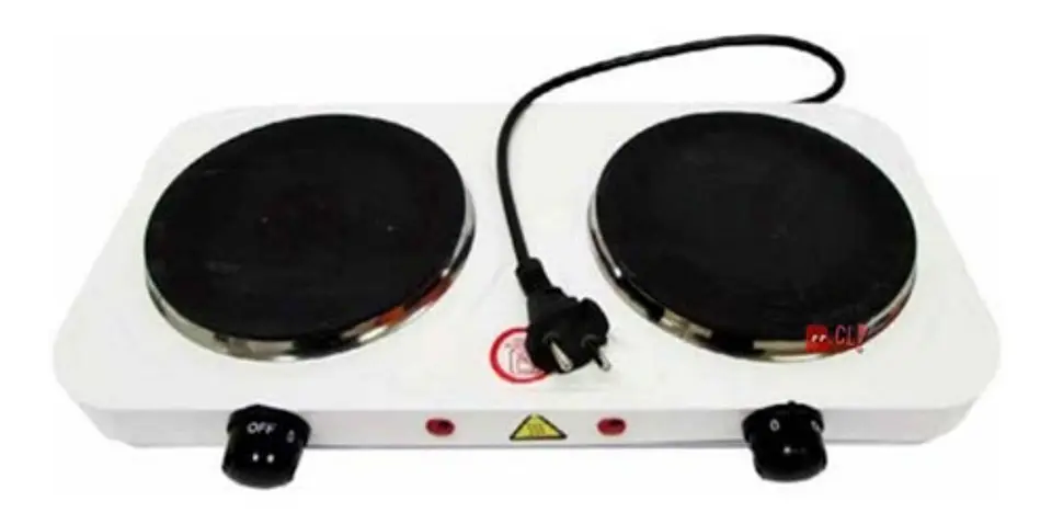 Cocina Encimera Eléctrica De 2 Platos 2000w - Ps 1