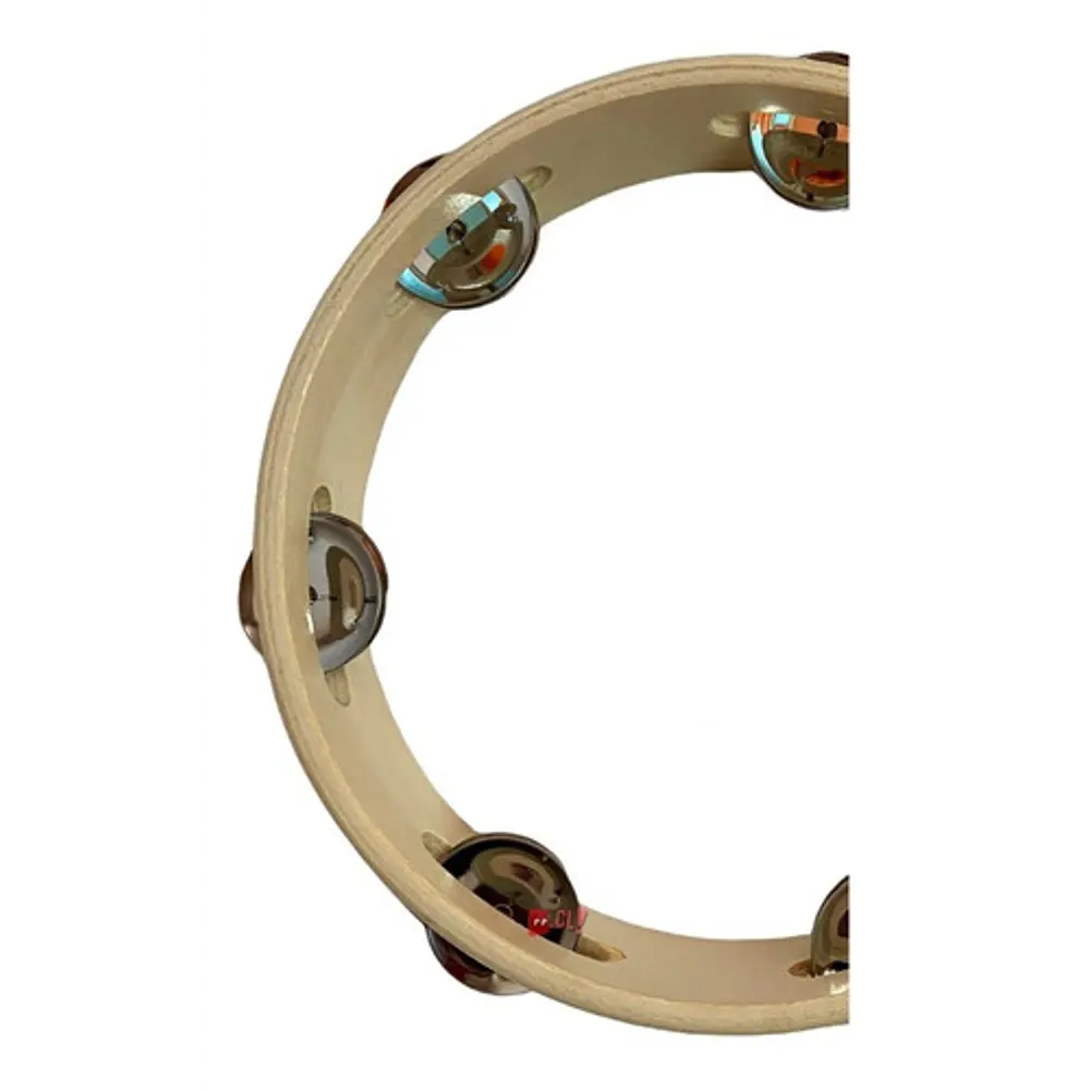 Pandero Tamborine 8 Pulgadas 6 Sonajas - Ps 4