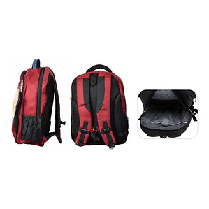 Mochila Impermeable Para Notebook Color Rojo - Ps