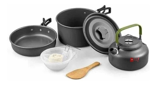 Kit De Cocina Camping Para 5 Personas - Ps - Miniatura 1