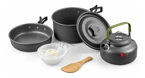 Kit De Cocina Camping Para 5 Personas - Ps