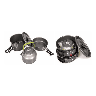 Kit De Cocina Camping Para 5 Personas - Ps