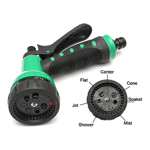 Manguera Espiral Retráctil 15mts Incluye Pitón - Ps