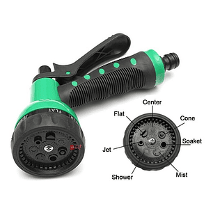 Manguera Espiral Retráctil 15mts Incluye Pitón - Ps