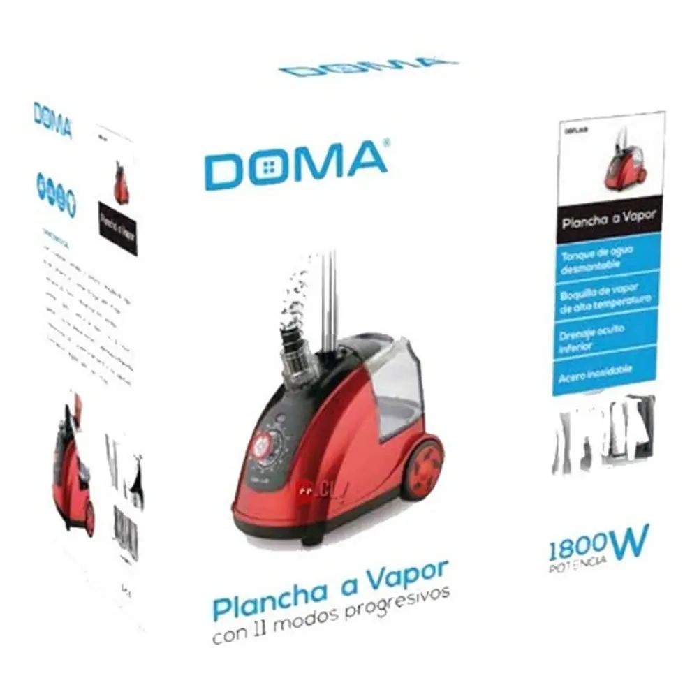 Plancha A Vapor Vertical De 1800w Con Ruedas - Ps 3