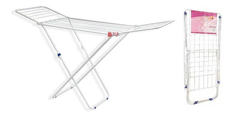 Tendedero Secador De Ropa Aluminio Plegable Con Alas - Ps
