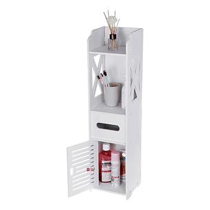 Estante Organizador De Baño Material Mdf - Ps