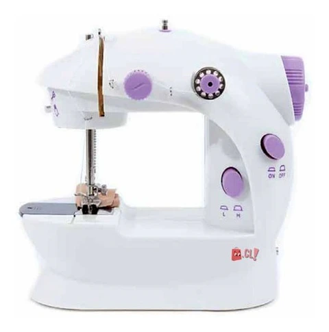 Máquina Coser Mini Portátil Con Pedal Eléctrica - Ps