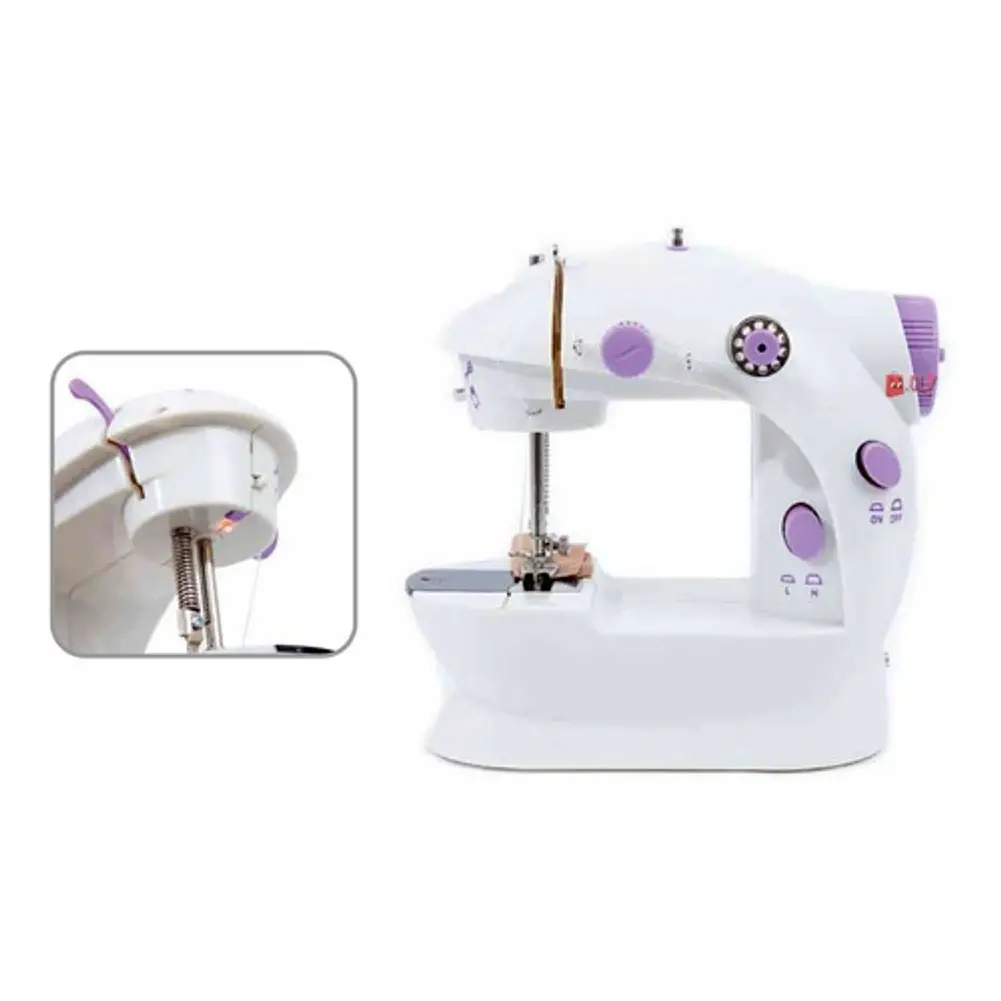 Máquina Coser Mini Portátil Con Pedal Eléctrica - Ps 2