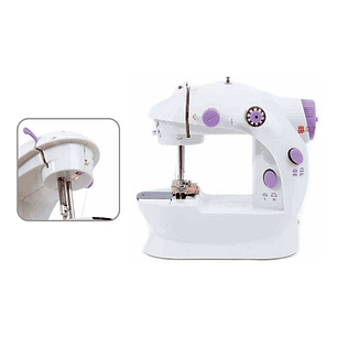 Máquina Coser Mini Portátil Con Pedal Eléctrica - Ps