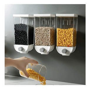 Dispensador De Cereal Y Semillas De Pared - Ps