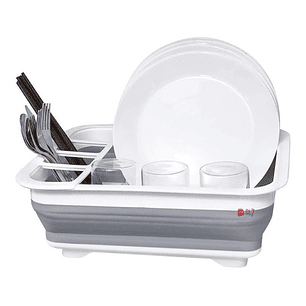 Secaplatos Y Cubiertos Escurridor Plegable Para Cocina - Ps