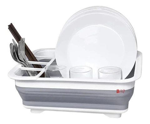 Secaplatos Y Cubiertos Escurridor Plegable Para Cocina - Ps