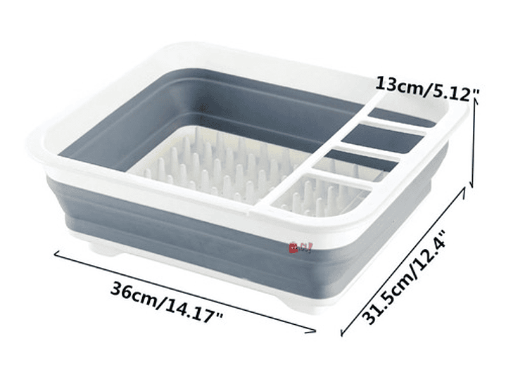 Secaplatos Y Cubiertos Escurridor Plegable Para Cocina - Ps 4