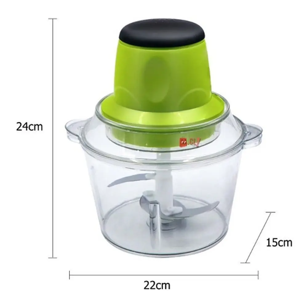 Picador Moledor Eléctrico De Carnes Y Verduras Bowl 2lt - Ps 3