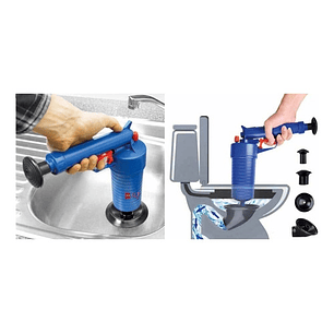 Pistola De Aire A Presión Destapa Cañerías E Inodoros - Ps