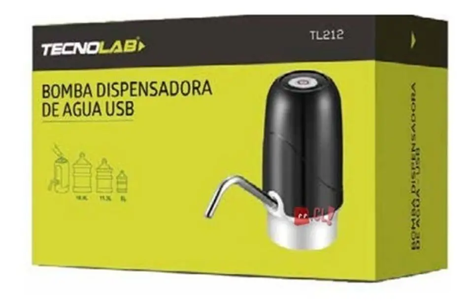 Dispensador De Agua Automático Recargable Vía Usb - Ps 3