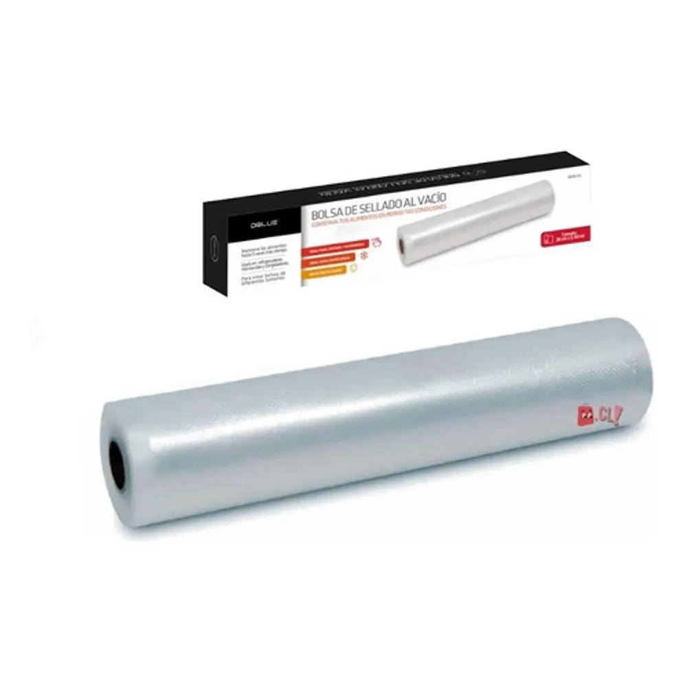 Rollo De Bolsas Para Máquina Selladora Al Vacío 28cms - Ps 3