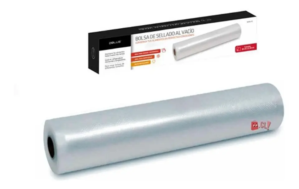 Rollo De Bolsas Para Máquina Selladora Al Vacío 28cms - Ps 3