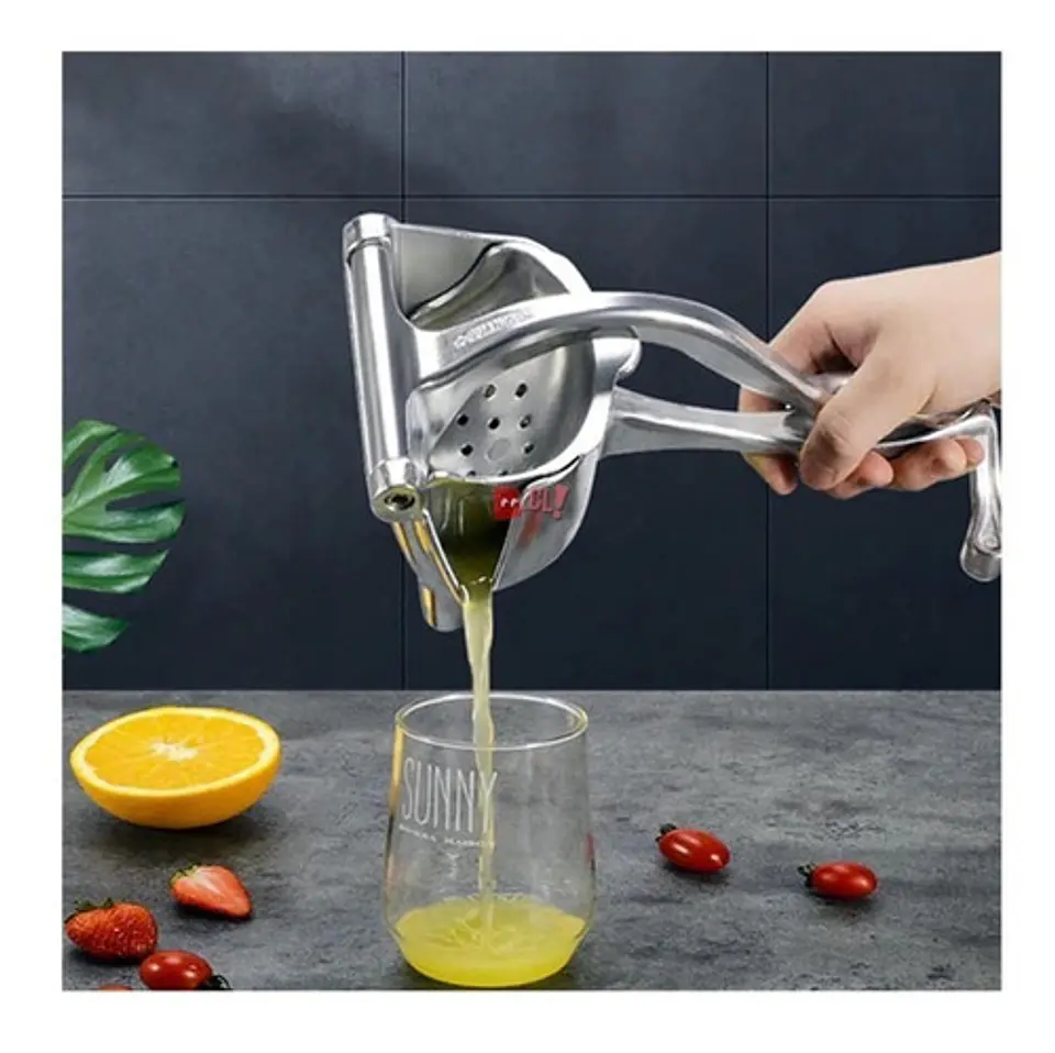 Exprimidor Manual Metálico De Frutas Para Jugos - Ps 4