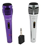 Kit De 2 Micrófonos Alámbricos Con Adaptador 6.3mm - Ps - Miniatura 1