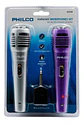 Kit De 2 Micrófonos Alámbricos Con Adaptador 6.3mm - Ps - Miniatura 2