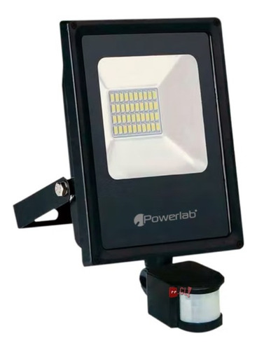 Foco Reflector Led 10w Sensor Movimiento Blanco Frio - Ps