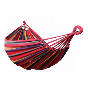 Hamaca De 180x150cms De Algodón Con Diseño Color Rojo - Ps
