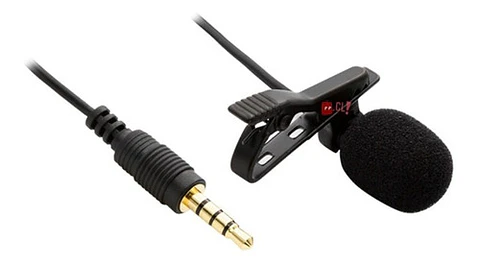 Micrófono De Solapa Lavalier Conexión 3.5mm - Ps