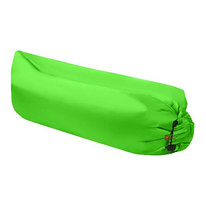 Sofá Tumbona Sillón Inflable 200cm X 90cm Color Verde - Ps