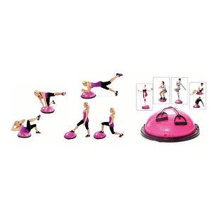 Balón Entrenador De Balance Bosu Ball Diámetro 58cm - Ps