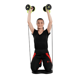 Ruedas Para Abdominales Con Bandas Elásticas - Ps