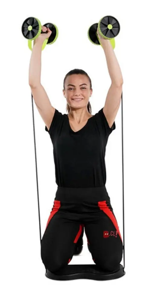 Ruedas Para Abdominales Con Bandas Elásticas - Ps