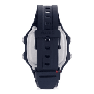 Reloj Casio Negro Modelo Retro Resistente Al Agua - Ps