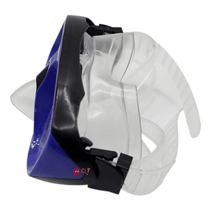 Kit De Buceo Lentes Con Snorkel Color Azul - Ps