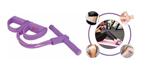 Banda Elástica De Tubo Flexible Con Manilla Y Pedal - Ps