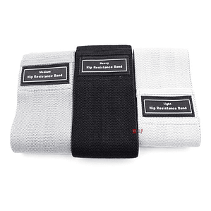 Pack 3 Bandas Elásticas De Tela Para Entrenamiento - Ps