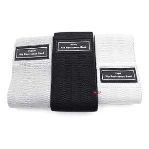 Pack 3 Bandas Elásticas De Tela Para Entrenamiento - Ps