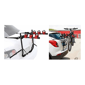 Porta Bicicletas Automóvil De 3 Soportes Independientes - Ps