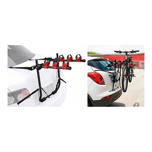 Porta Bicicletas Automóvil De 3 Soportes Independientes - Ps