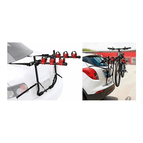 Porta Bicicletas Automóvil De 3 Soportes Independientes - Ps 2