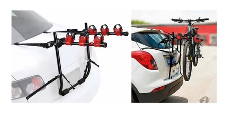 Porta Bicicletas Automóvil De 3 Soportes Independientes - Ps 2