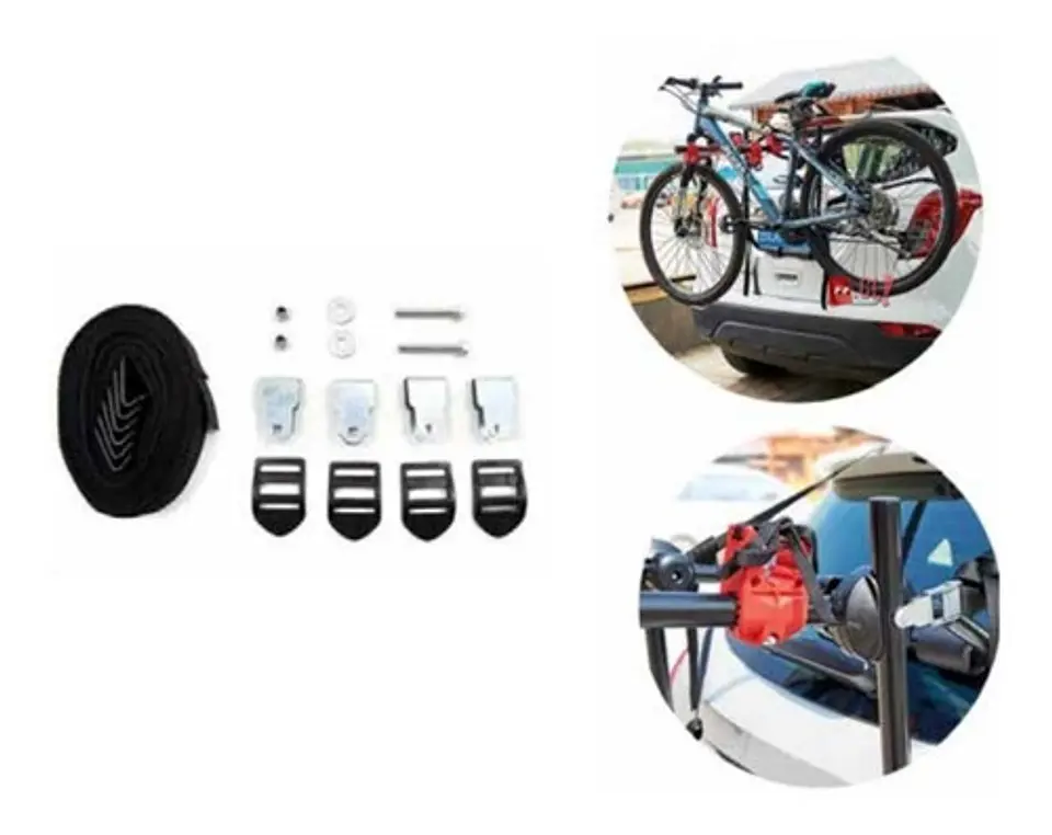Porta Bicicletas Automóvil De 3 Soportes Independientes - Ps 3