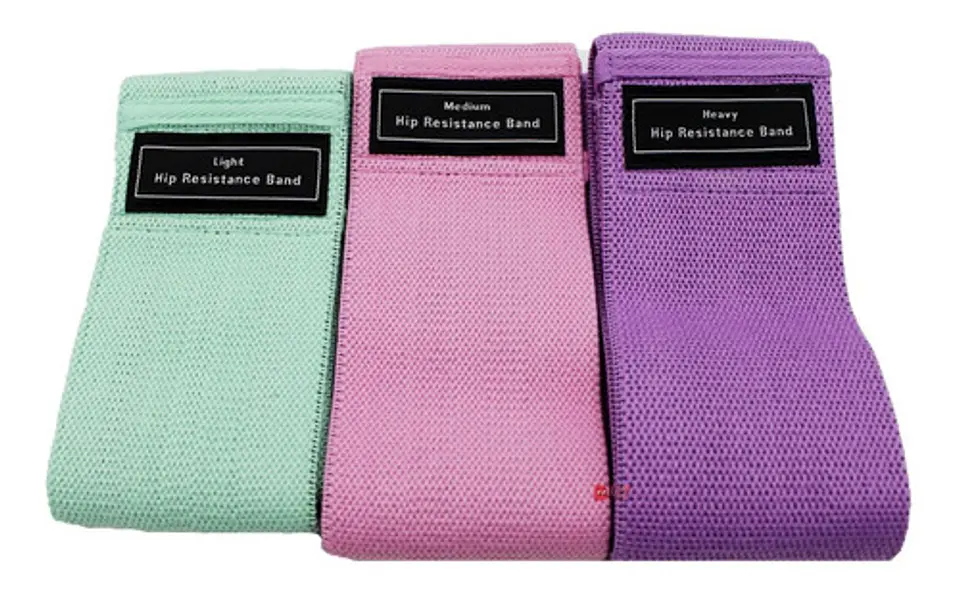 Pack De 3 Bandas Elásticas Entrenamiento De Colores - Ps 1