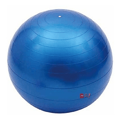 Pelota Balón Para Yoga O Pilates Con Inflador Azul - Ps