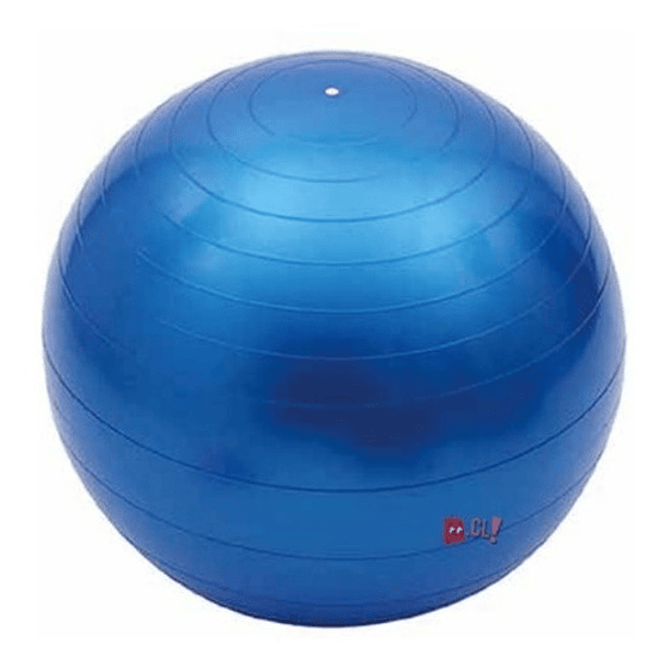 Pelota Balón Para Yoga O Pilates Con Inflador Azul - Ps 1