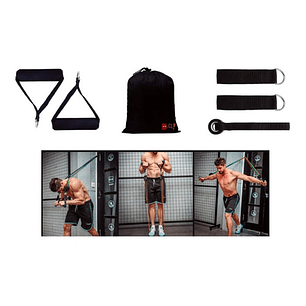 Pack De 5 Bandas Elásticas Para Entrenamiento Con Bolso - Ps