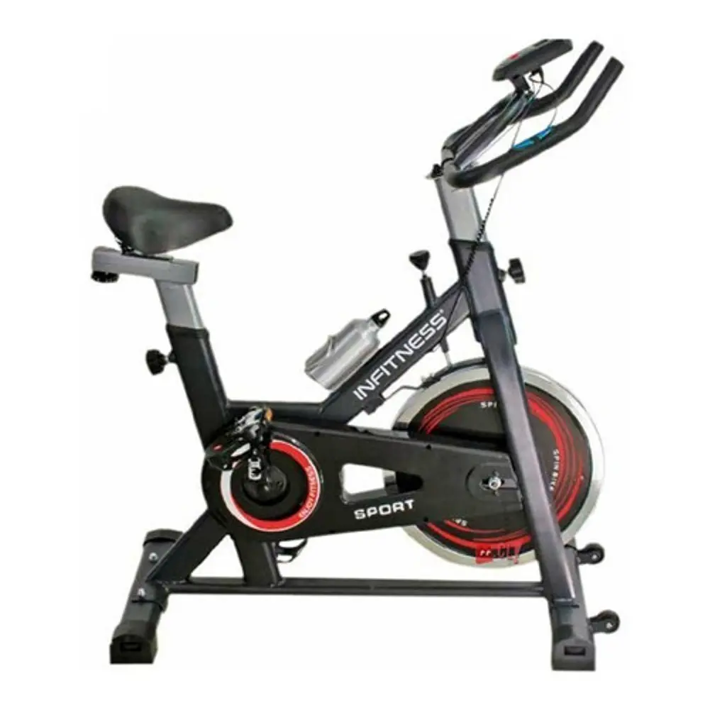 Bicicleta Spining De Piñon Libre Con Disco De 13kg - Ps 1