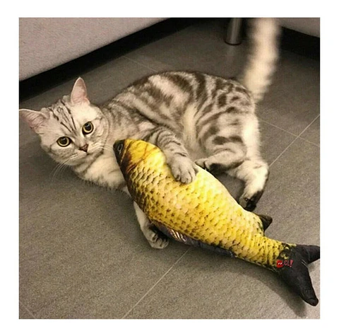 Juguete Pez Para Gatos Con Movimiento - Ps