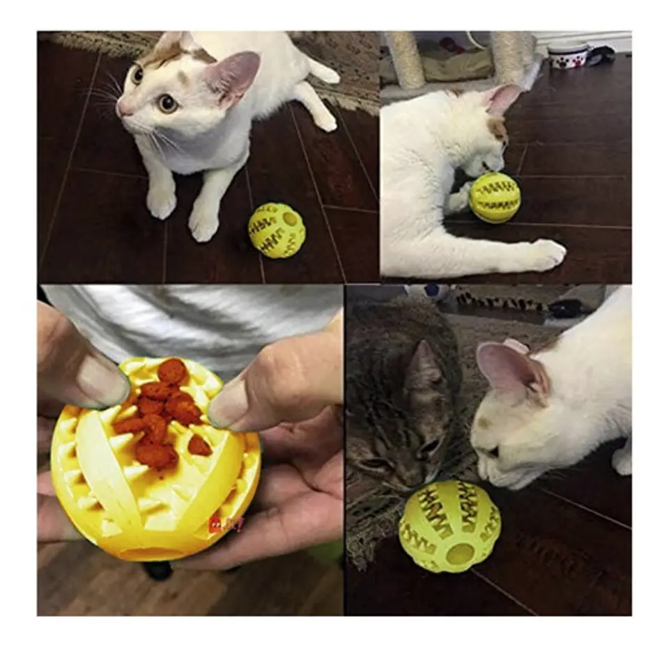 Pelota Mascotas De Juguete Para Limpieza De Dientes - Ps 2